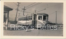 B&W Photo Dallas Street Rys 737 Streetcar Dal...