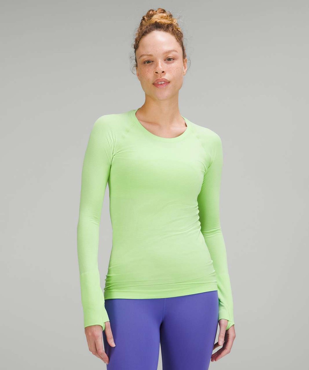 NWT Lululemon Swiftly Tech Long Sleeve Shirt 2.0 Multi