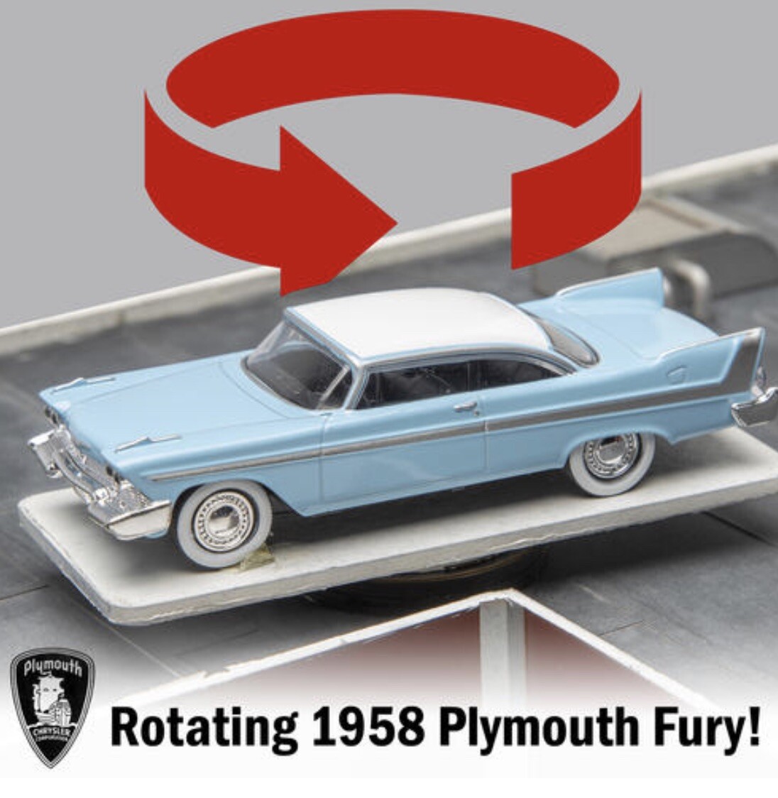 MENARDS FURY MOTORS CAR DEALERSHIP CITY BUILDING ACCESSORY O GAUGE O