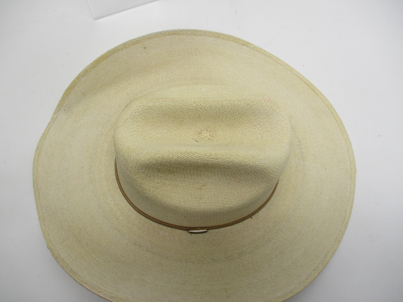 Atwood Hereford Western Straw Low Crown 7x hat with l… Gem