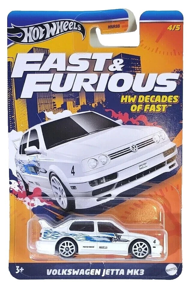 速度与激情压铸玩具大众 1:64 比例