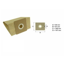 QILIVE Q 5874, 870637 5 sacchetti tessuto microfibra aspirapolvere D315MF  8051821024814 | eBay