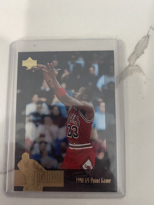1995-96 Upper Deck #JC14 Michael Jordan 69 Point Game Bulls