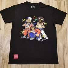 Bleecker & Mercer Hip Hop Bears L Mens Embroidered Urban Wear Street RARE