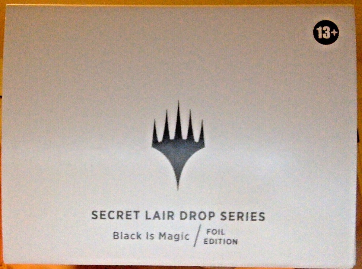 Black is Magic Foil Edition MTG Secret Lair | eBay Black is Magic Foil Edition MTG Secret Lair | eBay