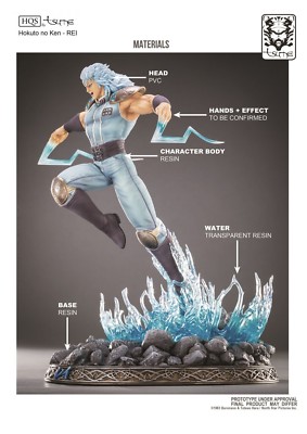 Statue HQS Tsume - Rei Et RAOH - Hokuto No Ken (Ken Le Survivant) - Édition Limitée à 1000