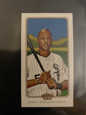2010 Topps 206 Mini Cycle Back #217 Alex Rios #11/99