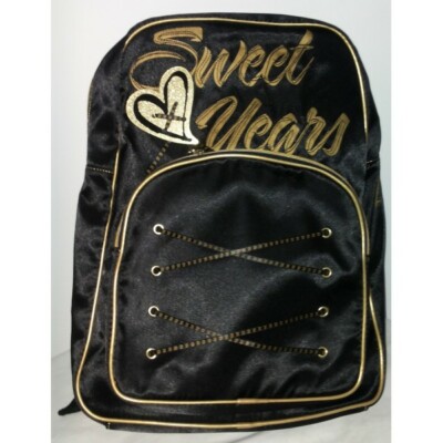 Zaino Sweet Years VINTAGE NERO/ORO | eBay