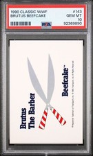 PSA 10 Brutus The Barber Beefcake 1990 Classic WWF #143