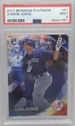 2017 Bowman Platinum #91 Aaron Judge PSA 9 Mint RC