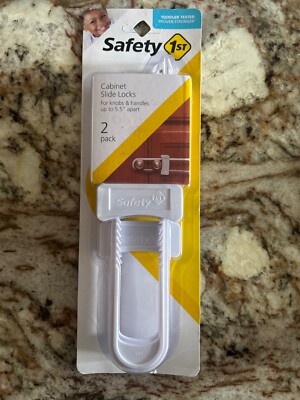 Cabinet Slide Locks by Safety 1st - 2 pk_For knobs and handles up to 5.5'' apart