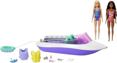 Barbie Mermaid Power Playset with 2 Dolls & 18-inch Floating Mulicolor