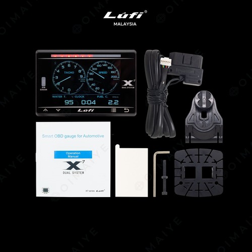 Lufi X7 OBD Gauge Display Multi Reading All in One GPS Display - Picture 5 of 5