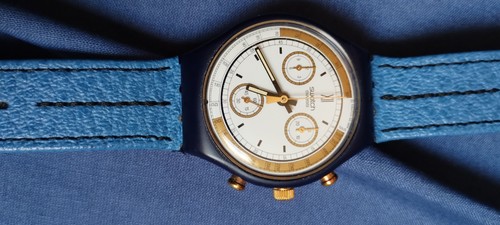 Orologio Swatch "Skipper" Cronografo Quartz Anno 1989 Collezione Privata. - Foto 2 di 8