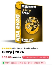 Future Zen “Legacy” New Glory Script||CHECK DESCRIPTION||  