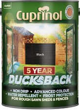 Cuprinol 5 Year Ducksback - All Colours - 5 Litres