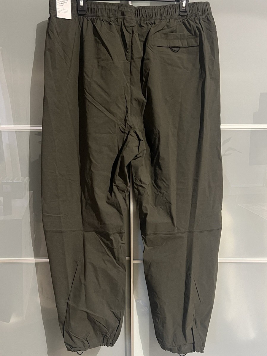 Nike Tech Woven Oversized Joggers Men's 2XL TALL Sequoia Black