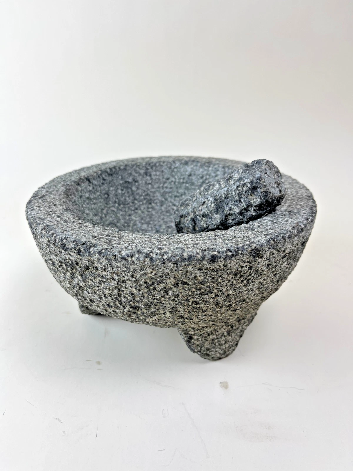 Large Molcajete Mortar & Pestle 9" Lava Stone Mexico 12.5 lb Handmade
Opens in a new window or tab