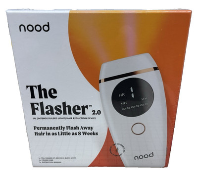 Nood The Flasher IPL Permanent Hair Removal Pain-Free LED Display 2.0- New