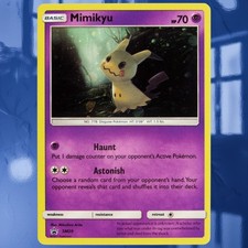 Pokemon Mimikyu #SM29 Holo Rare Black Star Promo Card ☆LP/Near-Mint☆ SeePics ² on eBay