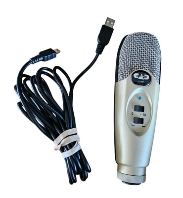 CAD Audio CAD U37 USB Studio Recording Condenser Microphone and Cable