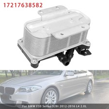 Transmission Oil Cooler with Thermostat F�r BMW F10 Series 528i 2012-2016 L4 f
