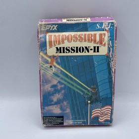 Impossible Mission II (Nintendo NES) Aut&eacute;ntico SEI Epyx con caja