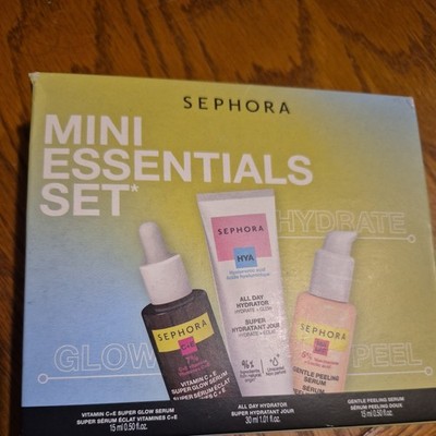 Sephora Collection Mini Essentials Skincare Set, Hydrating,  New