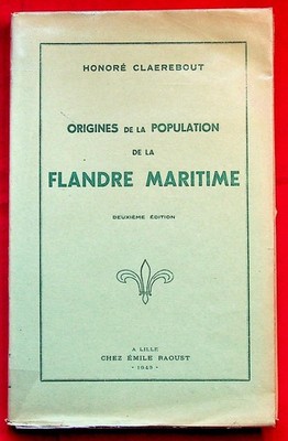 Herkunft der Bevölkerung von Seeflandern - Regionalgeschichte Nord -1943
