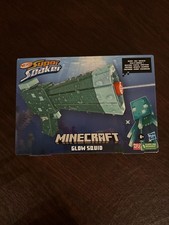 Nerf Super Soaker Minecraft Glow Squid Water Blaster