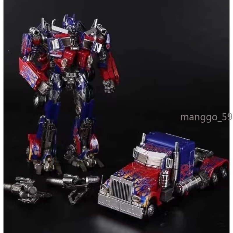 New OptimusPrime MPM-04 MPM04 OP ROTF/DOTM Oversized Black Apple