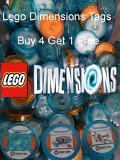Lego Dimensions Tags Sets,Story, Level, Team & Fun Packs buy 4 get 1  free