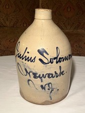 c1890s Julius Solomon Newark New Jersey Stone...