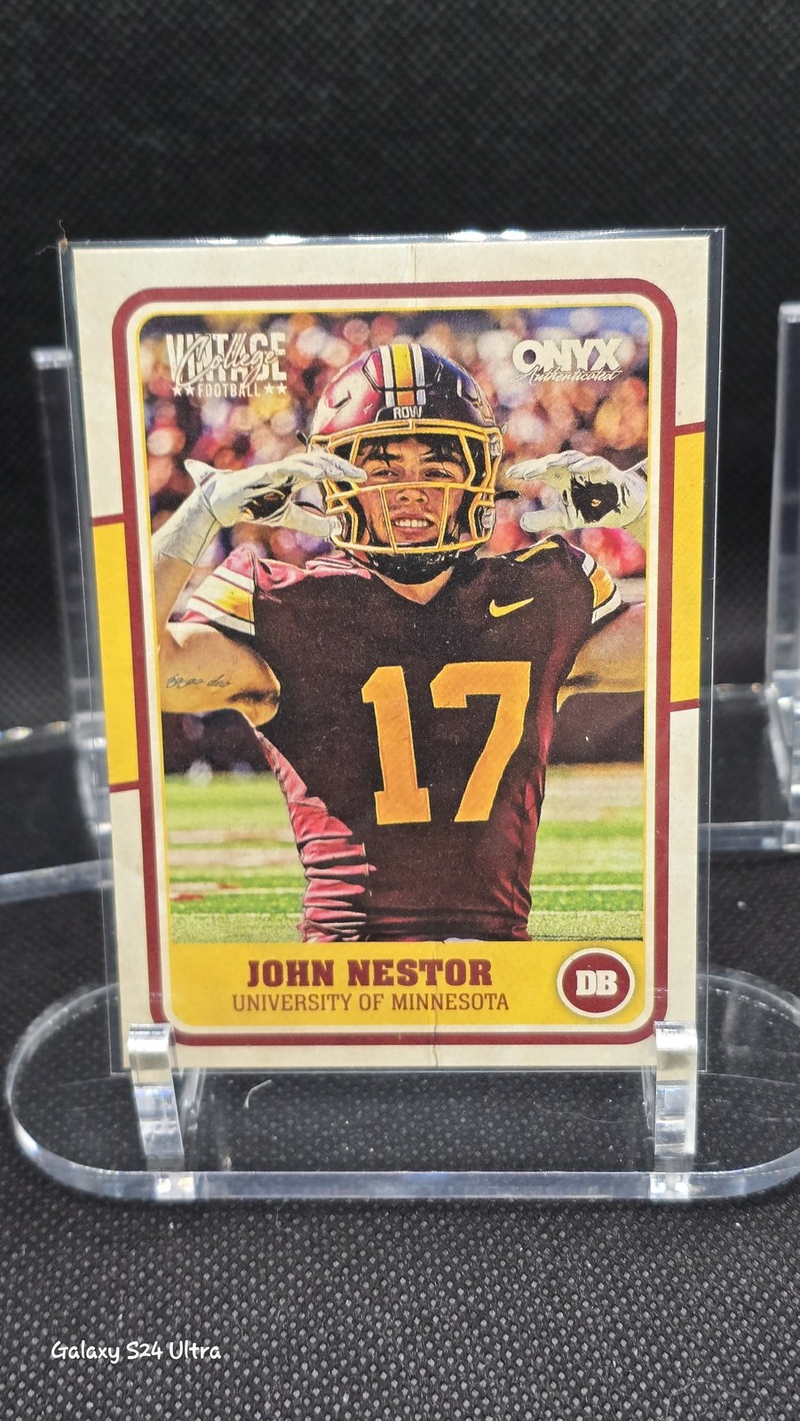 2025 Onyx Vintage Football #OVJONE #17 John Nestor