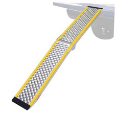 48" Aluminum Shed Ramps for Lawn Mowers, 1PC 11.5" Wide Lightweight Sturdy