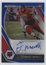 2021 Panini Prizm Draft Picks Blue 140/149 Forrest Merrill #DPA-FOR Auto 2r7