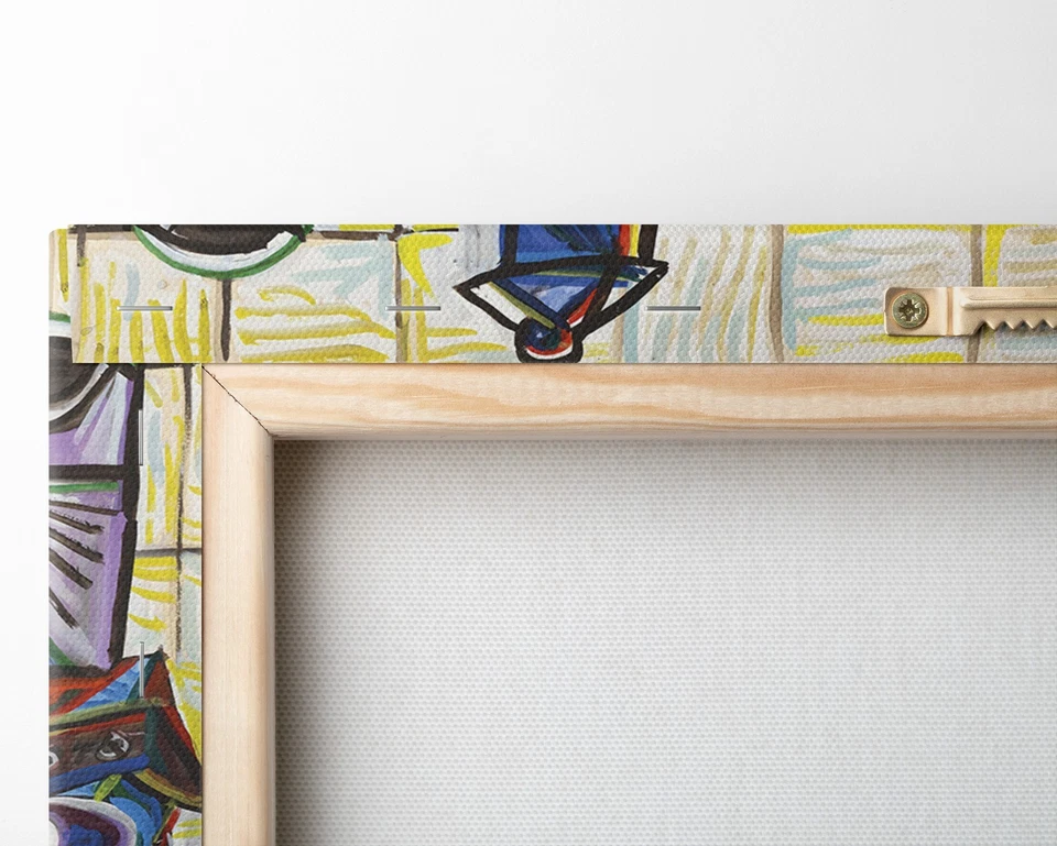 stretched canvas art print giclée or poster or pillow pablo picasso la cafetiere - Image 3 of 4