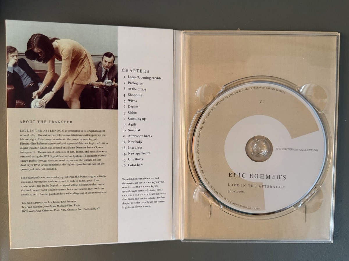 Eric Rohmer's Six Moral Tales (Criterion Collection) [New Six Disc