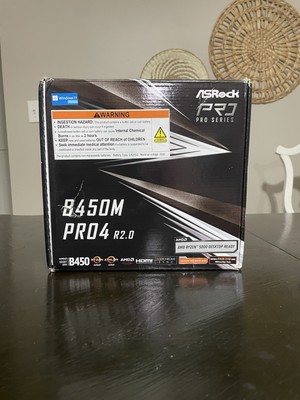 ASRock B450M Pro4 R2.0 AM4 Socket AMD