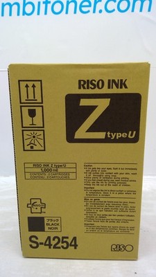 Genuine Riso EZ220/SF9450 Black Ink Cartridge (Carton of 2) S4254 S-8113UA