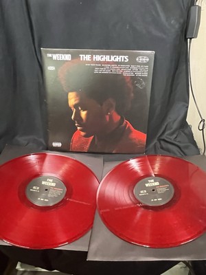 THE WEEKND THE HIGHLIGHTS LP RED VYNAL 2021 B0033675-01