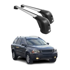 Roof Racks Cross Bars For Volvo Xc90 2003-2014 Aluminium 220lb Silver Roof Racks Cross Bars For Volvo Xc90 2003-2014 Aluminium 220lb Silver