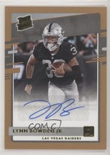 2020 Panini Donruss Rated Rookie Bronze Auto Lynn Bowden Jr #332 Auto sl3