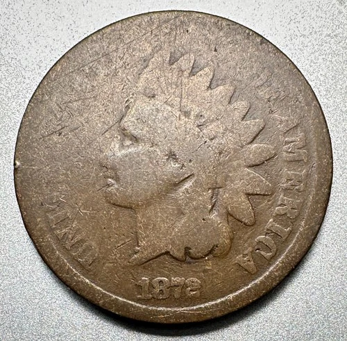 1872  INDIAN CENT  AG/G   KEY DATE  #1484