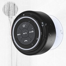 Bluetooth Shower Speaker Waterproof Portable Wireless Suction Cup Bathroom Pool