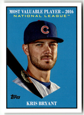 2025 Topps MLB No. MV-14 Kris Bryant Most Valuable Player MVP