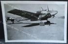 WW2 Egypt - captured Messerschmitt ME 110 in RAF markings   -photo 9 by 6cm
