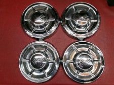 Vintage 1960-62 Chevy Corvette Belair Dog Dish Poverty Hubcaps Wheel Cover
