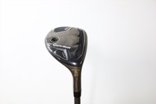 Taylormade Qi35 Max Rescue 27  5 Hybrid Stiff Flex Hzrdus Smoke Black Good