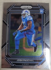 2022 PANINI PRIZM JOSH PASCHAL ROOKIE #389 DETROIT LIONS